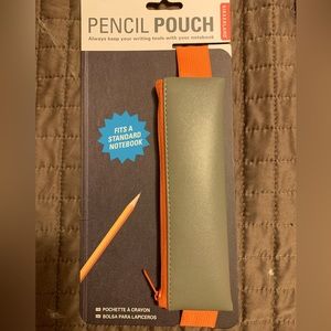 gray pencil pouch